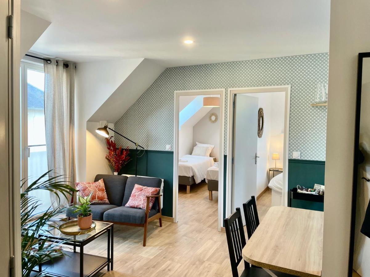 Emeraude Lumineux T3 Au Coeur Du Village, A 5 Min Des Plages Saint-Méloir-des-Ondes Exterior foto